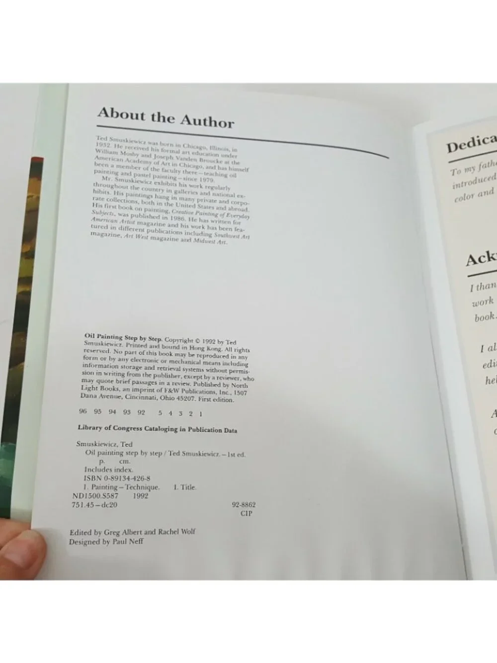 Oil Painting Step by Step Smuskiewicz 1992 Art Class Instruction DIY Homeschool